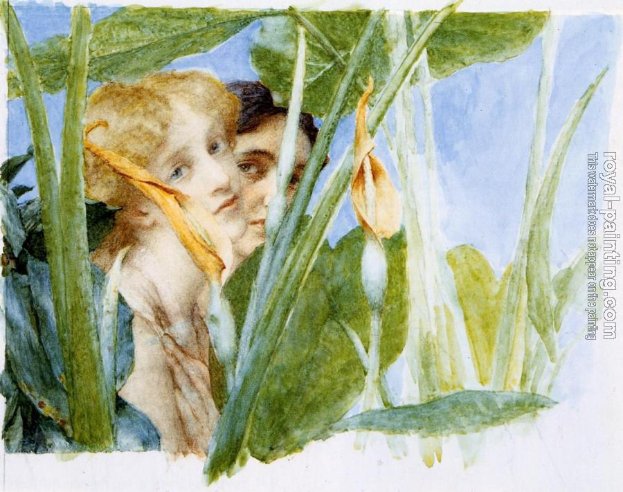 Sir Lawrence Alma-Tadema : In Beauty's Bloom